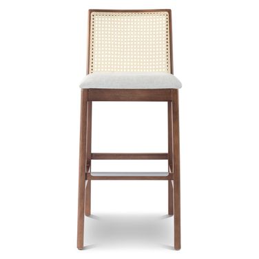Nardia Bar Stool In Harvest Natural And Nogal