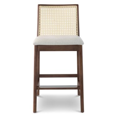Nardia Counter Stool In Harvest Natural And Nogal