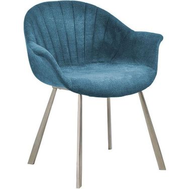 Natalie Blue Arm Chair Set Of 2