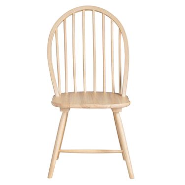 Natural Dining Chairs Set of 2 In Brown