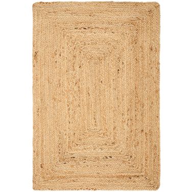 Natural Jute Farmhouse 2' x 3' Indoor Rug In Natural