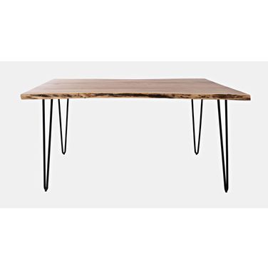 Nature'S Edge 60 Inch Live Edge Dining Table In Natural