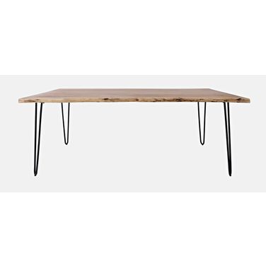 Nature'S Edge 79 Inch Live Edge Dining Table In Natural