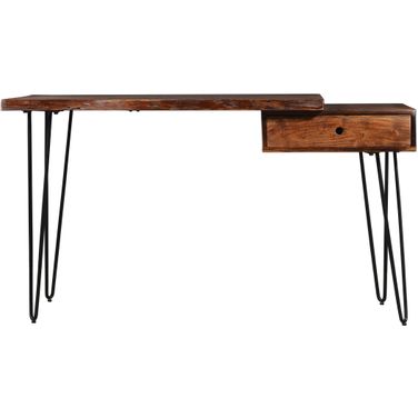 Nature'S Edge Desk with Drawer In Chestnut