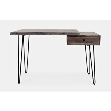 Nature'S Edge Desk with Drawer In Slate