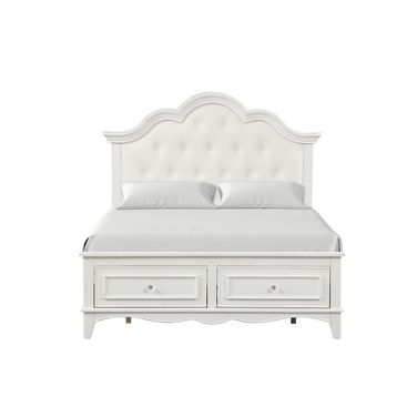 Naucalpan Twin Storage Bed In White