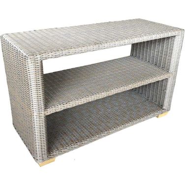 Nautilus Grey Outdoor Console with Serving Table