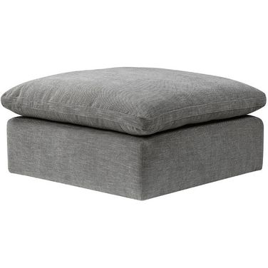 Naveen Modular Gray Cocktail Ottoman