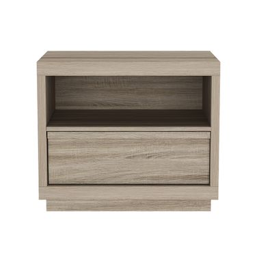 Navis 26 Inch 1-Drawer Nightstand In Natural Oak