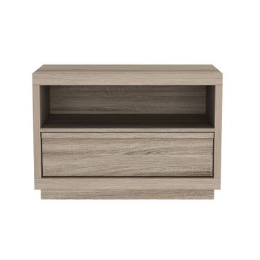Navis 32 Inch 1-Drawer Nightstand In Natural Oak