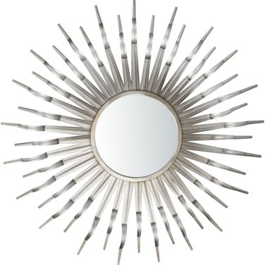 Naya Gunmetal Sunburst Mirror