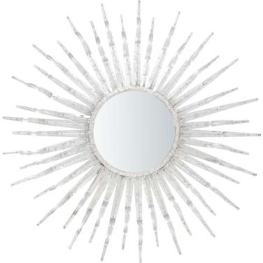 Naya Silver Sunburst Mirror