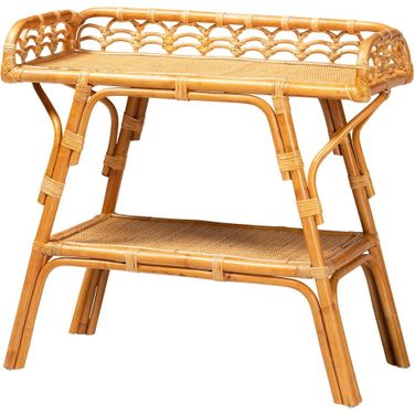 Nayana 2-Tier Console Table In Honey