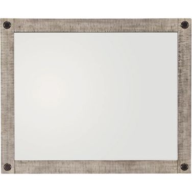 Naydell Bedroom Mirror In Rustic Gray