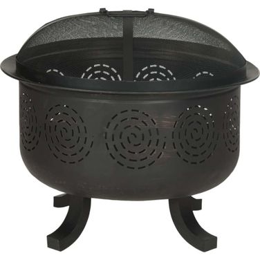 Negril Copper and Black Fire Pit