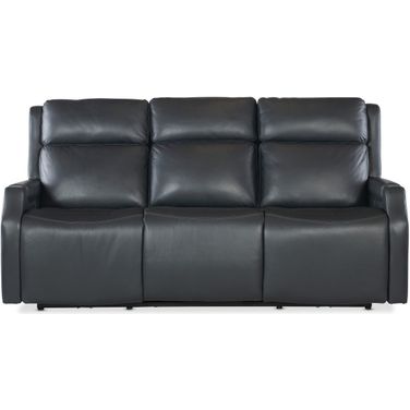 Nelson Zero Gravity Power Sofa with Power Headrest and Lumbar In Blue
