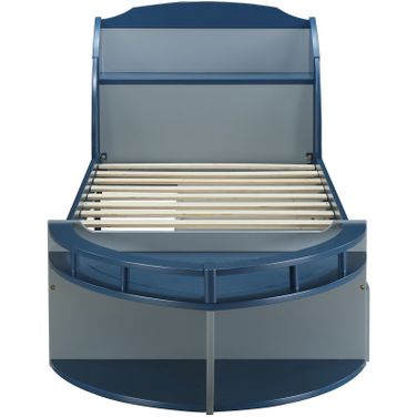 Neptune Ii Twin Bed In Gray and Navy
