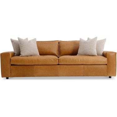 Nest Leather Sofa In Tan