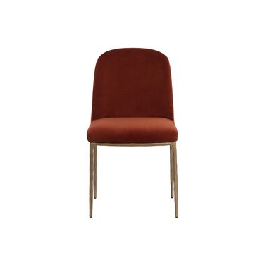 Nestor Dining Chair Set of 2 In Meg Rust