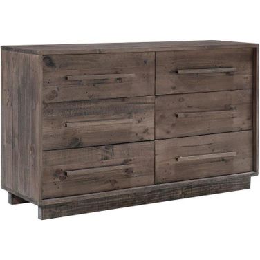 Nevada 6 Drw Dresser In Dark Driftwood