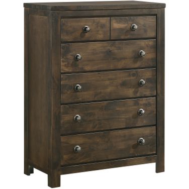 New Classic Furniture Blue Ridge Chest In Rustic Gray B1334 070
