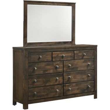 New Classic Furniture Blue Ridge Dresser In Rustic Gray B1334 050