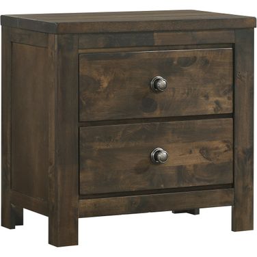 New Classic Furniture Blue Ridge Nightstand In Rustic Gray B1334 040