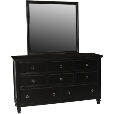 New Classic Tamarack Mirror In Black 00 045 060