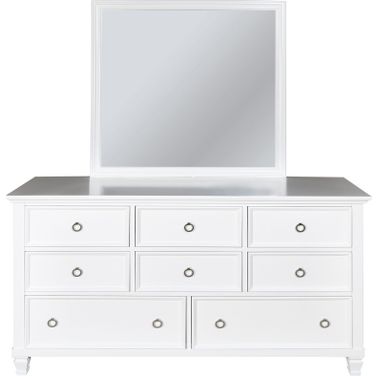 New Classic Tamarack Mirror In White 00 044 060