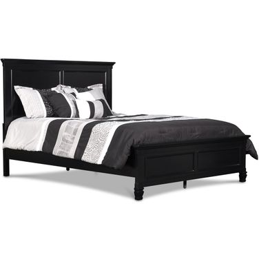 New Classic Tamarack Queen Panel Bed In Black 00 045 315