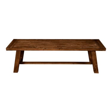 Newberry Bench In Medium Brown