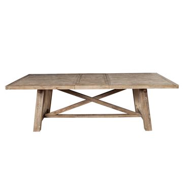 Newberry Extension Dining Table In Weathered Natural