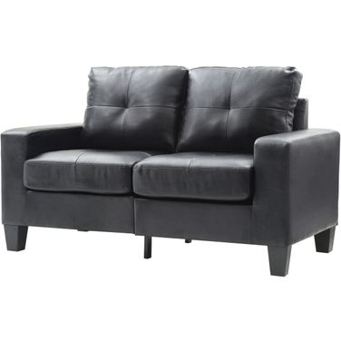 Newbury Modular Loveseat (Black)