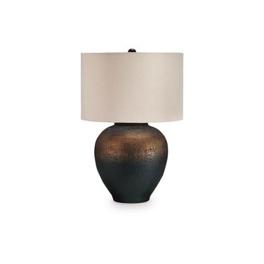 Newgerhard Table Lamp In Brown and Black