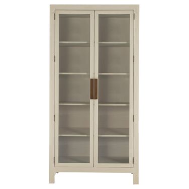 Newington Bookcase In Cerused and Natural