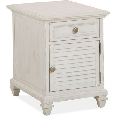 Newport Alabaster Chairside Table