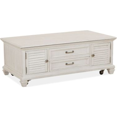Newport Alabaster Lift Top Cocktail Table