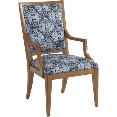 Newport Eastbluff Upholstered Arm Chair In Blue
