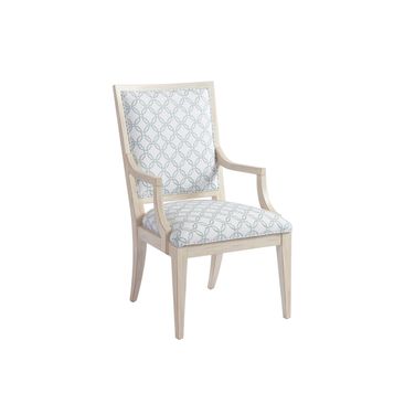Newport Eastbluff Upholstered Arm Chair In Light Blue