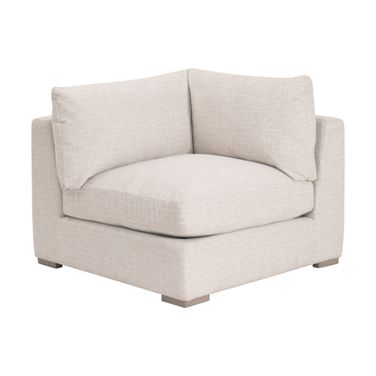 Newport Outdoor Modular Corner 1-Seat Sofa Chair In Shapiro Sand