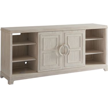 Newport Leeward Media Console In Sailcloth