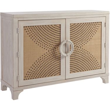 Newport Lido Isle Nailhead Hall Chest In Sailcloth