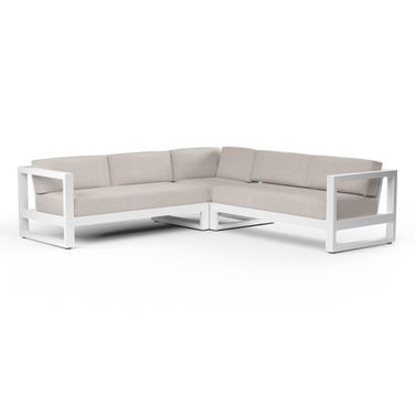 Newport Sectional in Canvas Natural