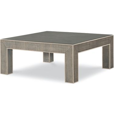 Newport Square Coffee Table In French Grey and Peninsula