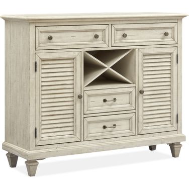 Newport Server In Alabaster
