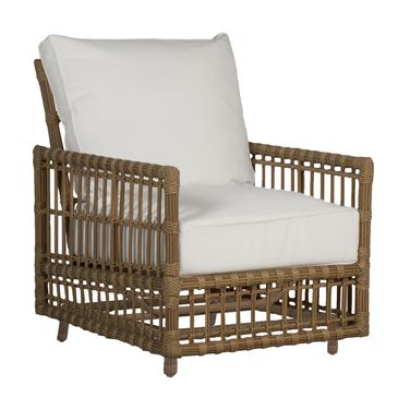 Newport Woven Spring Lounge In Linen Snow
