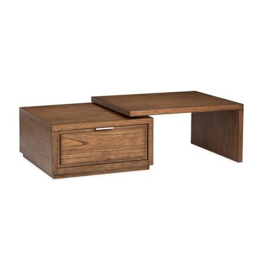 Newton Rectangular Cocktail Table In Cinnamon