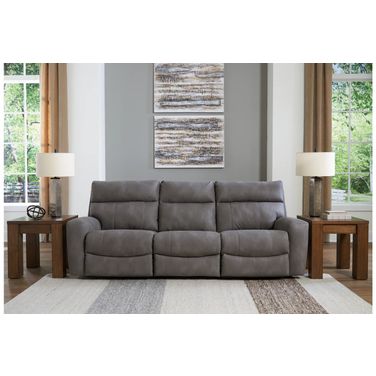 Next-Gen DuraPella 3-Piece Power Reclining Sectional Sofa In Slate