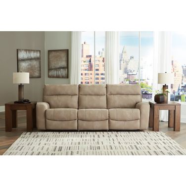 Next-Gen Durapella 3-Piece Power Reclining Sectional In Sand