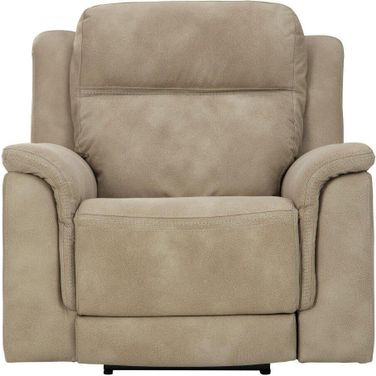 Next-Gen Durapella Power Recliner With Adjustable Headrest In Sand